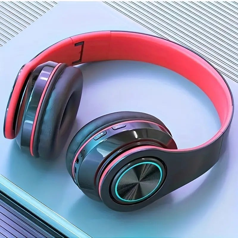 39 luminous wireless headphones plug in wired wireless