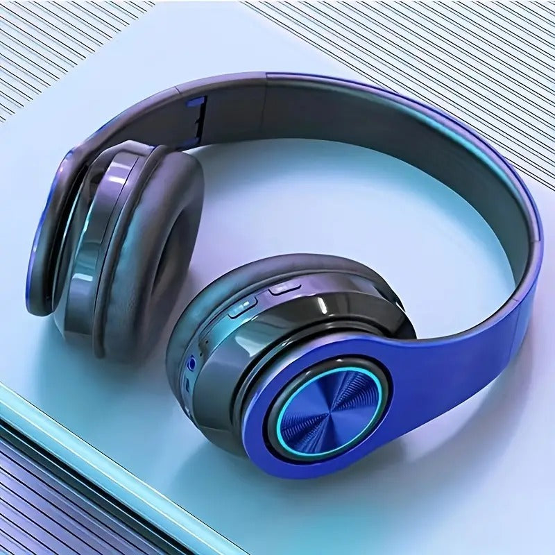 39 luminous wireless headphones plug in wired wireless