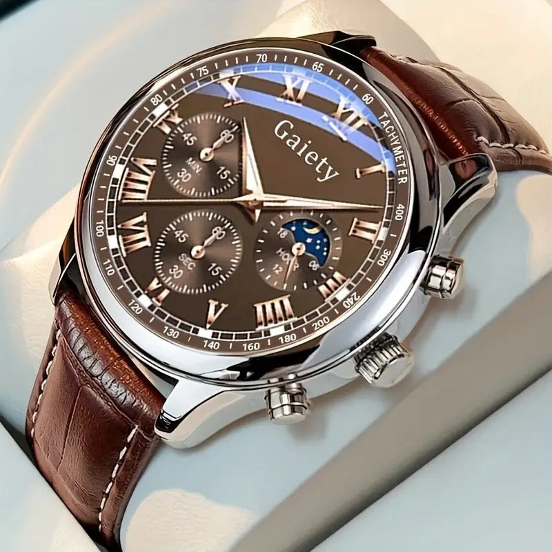 men women s luxury quartz watch classic white