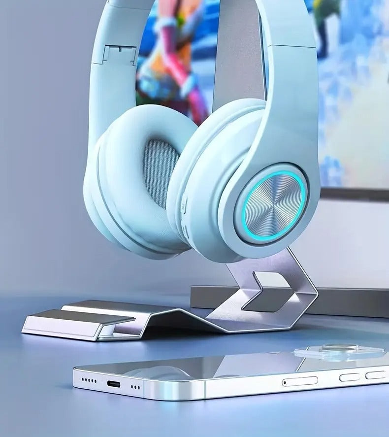 39 luminous wireless headphones plug in wired wireless