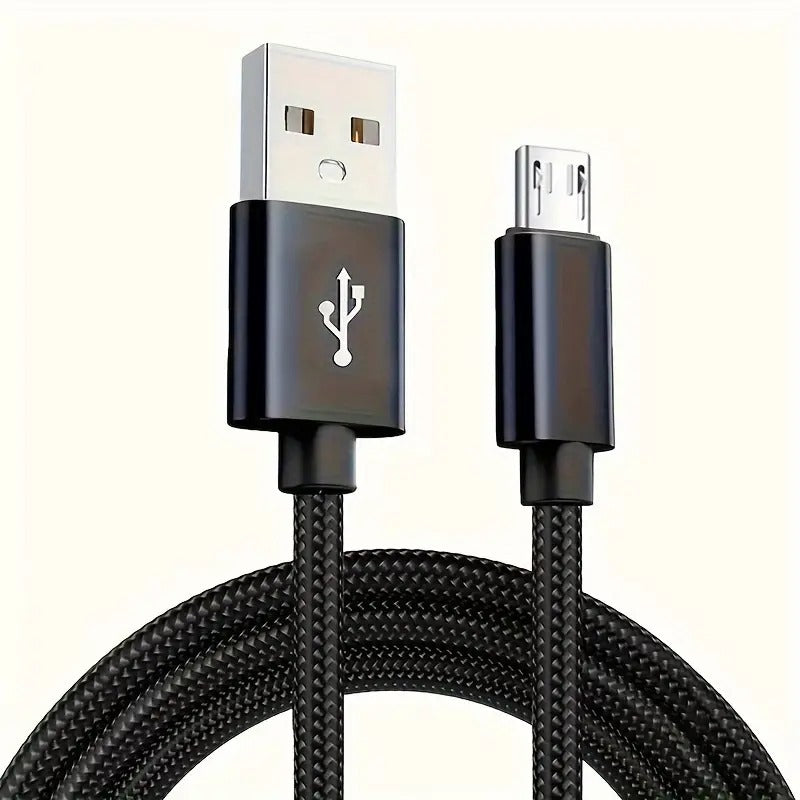 Fast charging micro usb cable nylon braided data cable