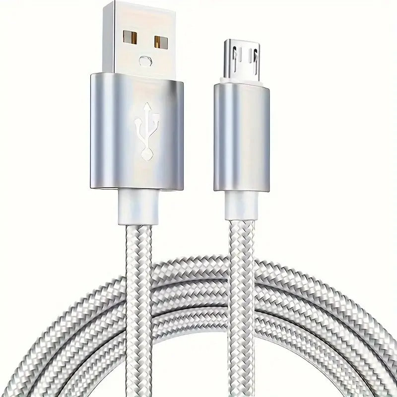 Fast charging micro usb cable nylon braided data cable