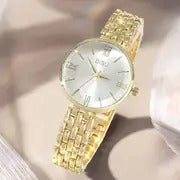 Elegant women's quartz watch roman
